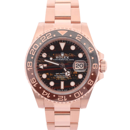 Rolex GMT-Master II 40mm "Tiger Iron" Dial Watch Ref# 126715CHNR - Happy Jewelers Fine Jewelry Lifetime Warranty