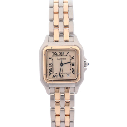 Cartier Panthere 27mm x 36mm Ivory Roman Dial Watch Ref# 83083242
