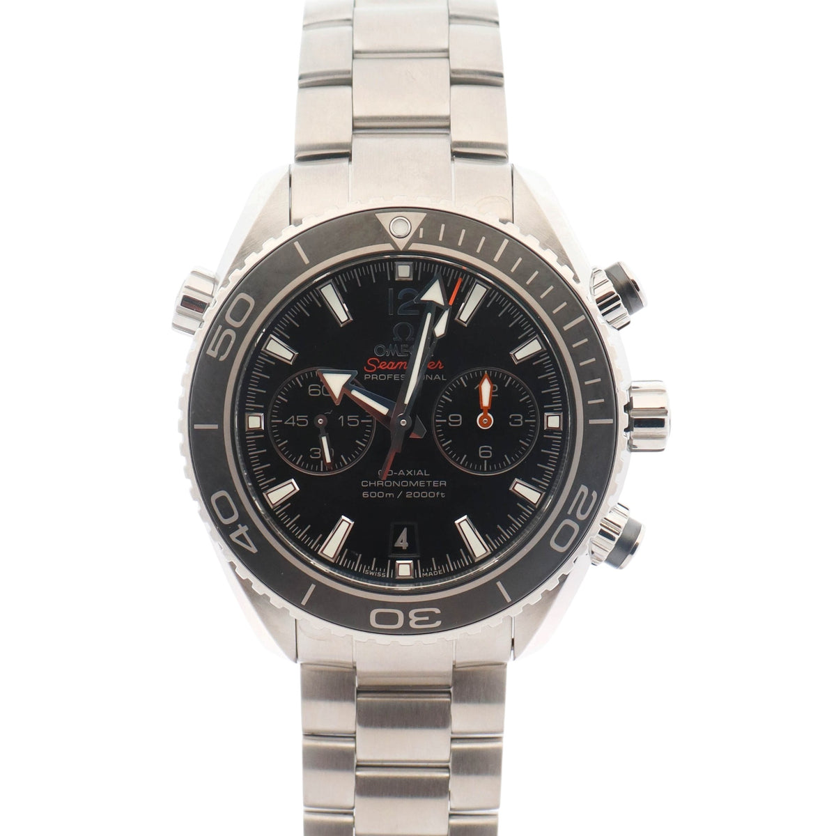 Omega Seamaster 45.5mm Black Dial Watch Ref# 232.30.46.51.01.001