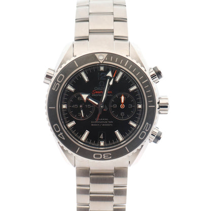Omega Seamaster 45.5mm Black Dial Watch Ref# 232.30.46.51.01.001 - Happy Jewelers Fine Jewelry Lifetime Warranty