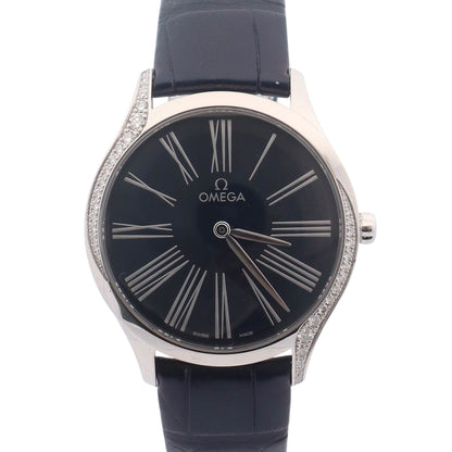 Omega De Ville Prestige 36mm Blue Dial Watch Ref# 428.18.36.60.03.001