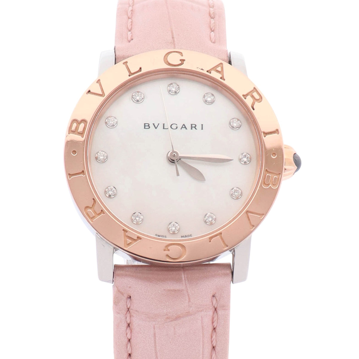 Bvlgari Bulgari 33mm MOP Dial Watch Ref# 101893