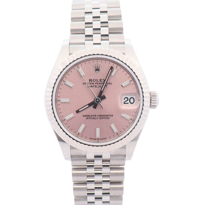 Rolex Datejust 31mm Pink Dial Watch Ref# 278274