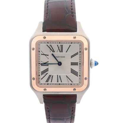 Cartier Santos 31mm White Dial Watch Ref# W2SA0037