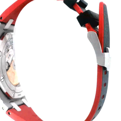 Audemars Piguet Royal Oak Offshore Stainless Steel 42mm Black Chronograph Dial Watch | Ref# 26470ST.OO.A101 - Happy Jewelers Fine Jewelry Lifetime Warranty