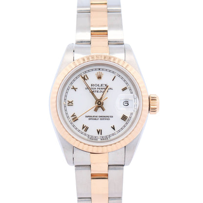 Rolex Datejust 26mm White Dial Watch Ref# 69173