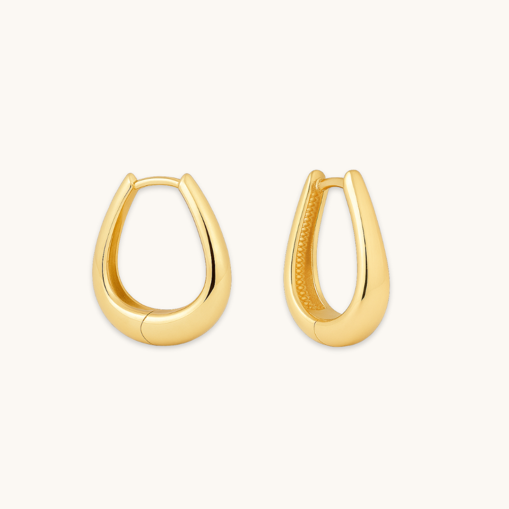 Square Tube Hoop Earring - Happy Jewelers Fine Jewelry Lifetime Warranty