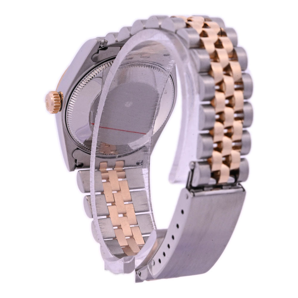 Rolex Datejust Two Tone Yellow Gold & Steel 31mm White Jubilee Diamond Dial Watch Reference# 178273 - Happy Jewelers Fine Jewelry Lifetime Warranty