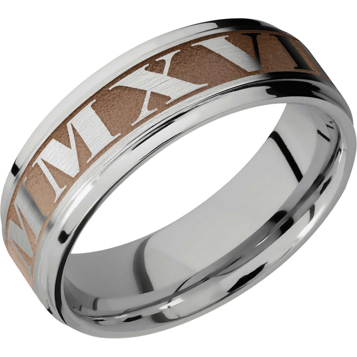 Titanium + Satin , Polish Finish - Happy Jewelers Fine Jewelry Lifetime Warranty