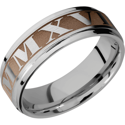 Titanium + Satin , Polish Finish - Happy Jewelers Fine Jewelry Lifetime Warranty