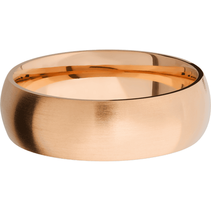 14K Rose Gold + Satin Finish - Happy Jewelers Fine Jewelry Lifetime Warranty