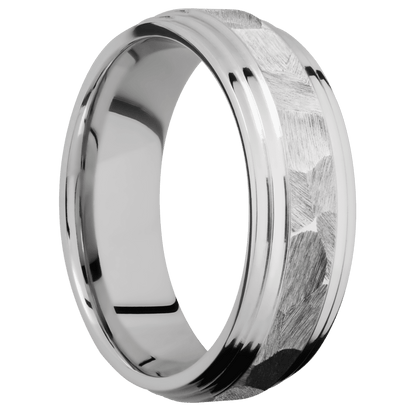 10K White Gold + Rock , Polish Finish - Happy Jewelers Fine Jewelry Lifetime Warranty