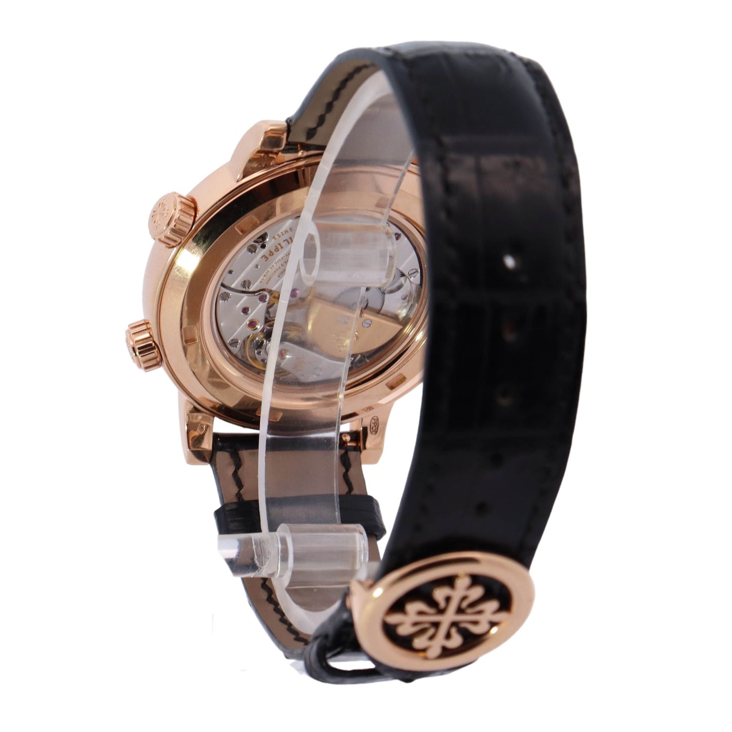 Patek Philippe Celestial Rose Gold 44mm Black Sky Dial Watch Reference# 6102R - Happy Jewelers Fine Jewelry Lifetime Warranty