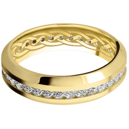 14K Yellow Gold + Bead , Polish Finish - Happy Jewelers Fine Jewelry Lifetime Warranty