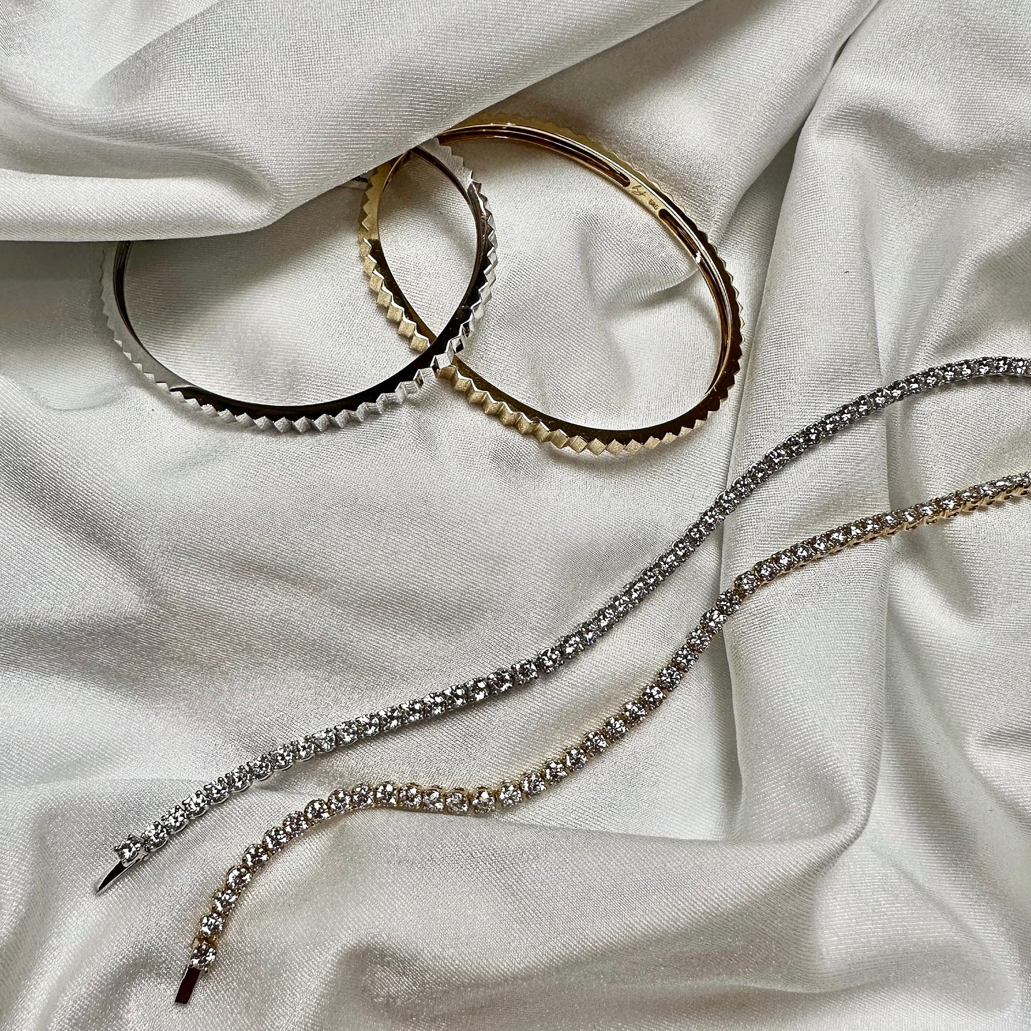 The Edgy Bracelet Set - Happy Jewelers Fine Jewelry Lifetime Warranty