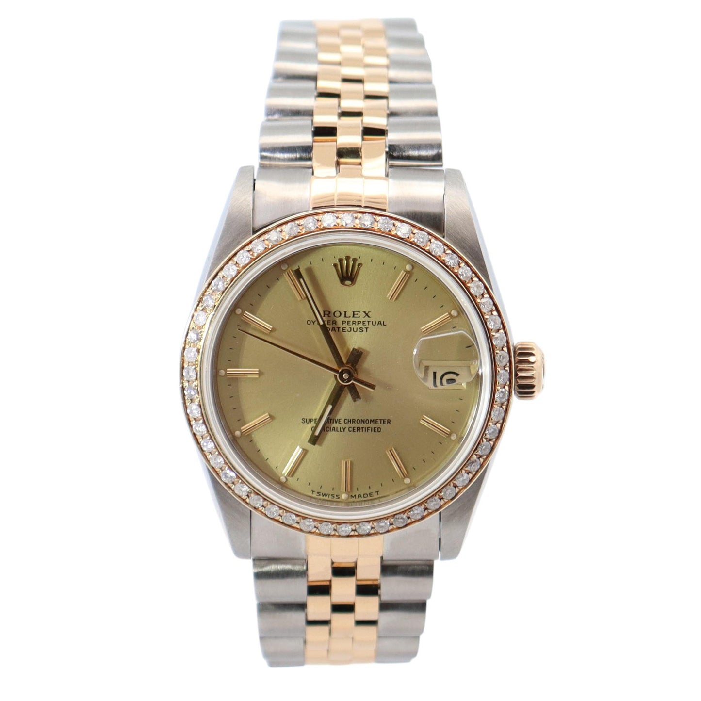 Rolex Datejust 31mm MOP Dial Watch Ref# 68273