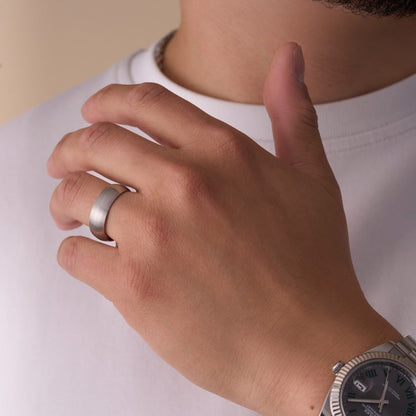 The Brushed Comfort Fit Gold Wedding Band - Happy Jewelers Fine Jewelry Lifetime Warranty