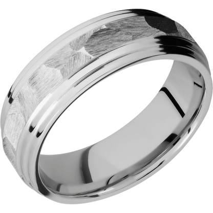 10K White Gold + Rock , Polish Finish - Happy Jewelers Fine Jewelry Lifetime Warranty