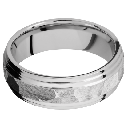 10K White Gold + Rock , Polish Finish - Happy Jewelers Fine Jewelry Lifetime Warranty