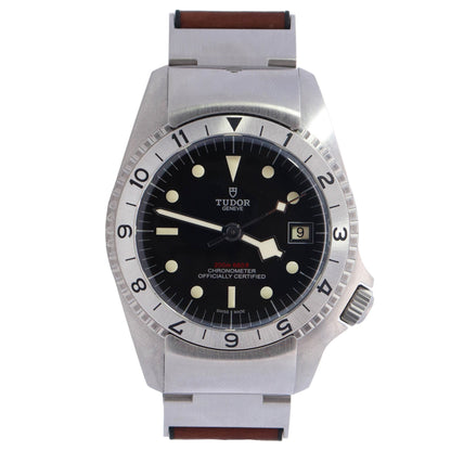 Tudor Black Bay 42mm Black Dial Watch Ref# 70150 - Happy Jewelers Fine Jewelry Lifetime Warranty