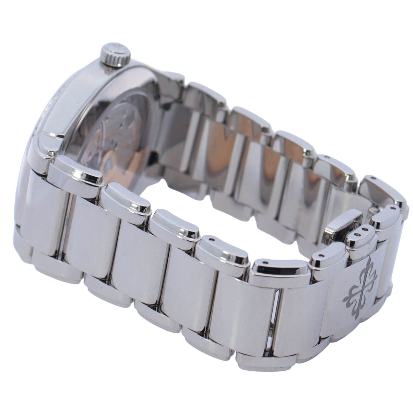 Patek Philippe Twenty-4 Stainless Steel 36mm Gray Sunburst Roman Dial Watch Reference# 7300/1200A-010 - Happy Jewelers Fine Jewelry Lifetime Warranty