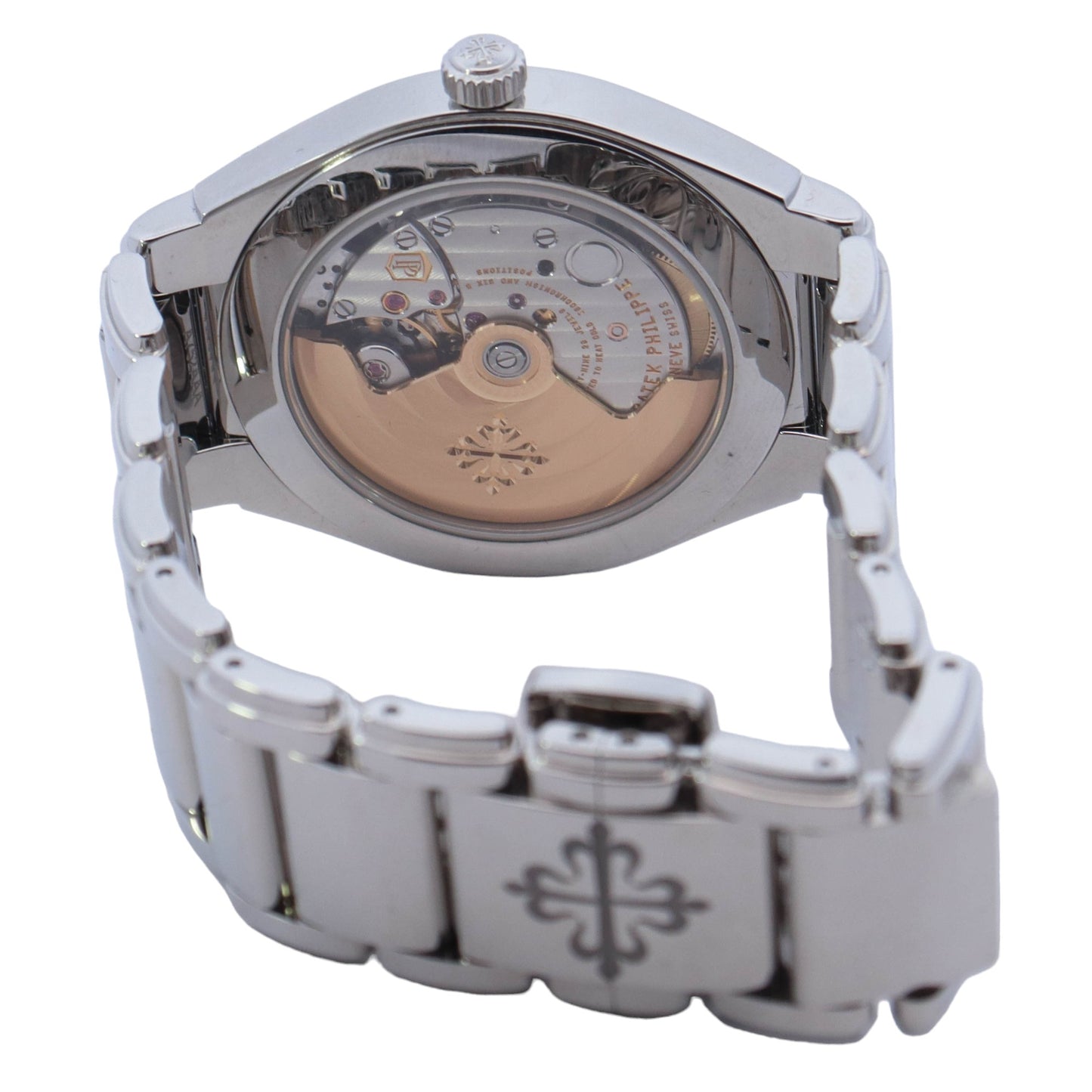 Patek Philippe Twenty-4 Stainless Steel 36mm Gray Sunburst Roman Dial Watch Reference# 7300/1200A-010 - Happy Jewelers Fine Jewelry Lifetime Warranty
