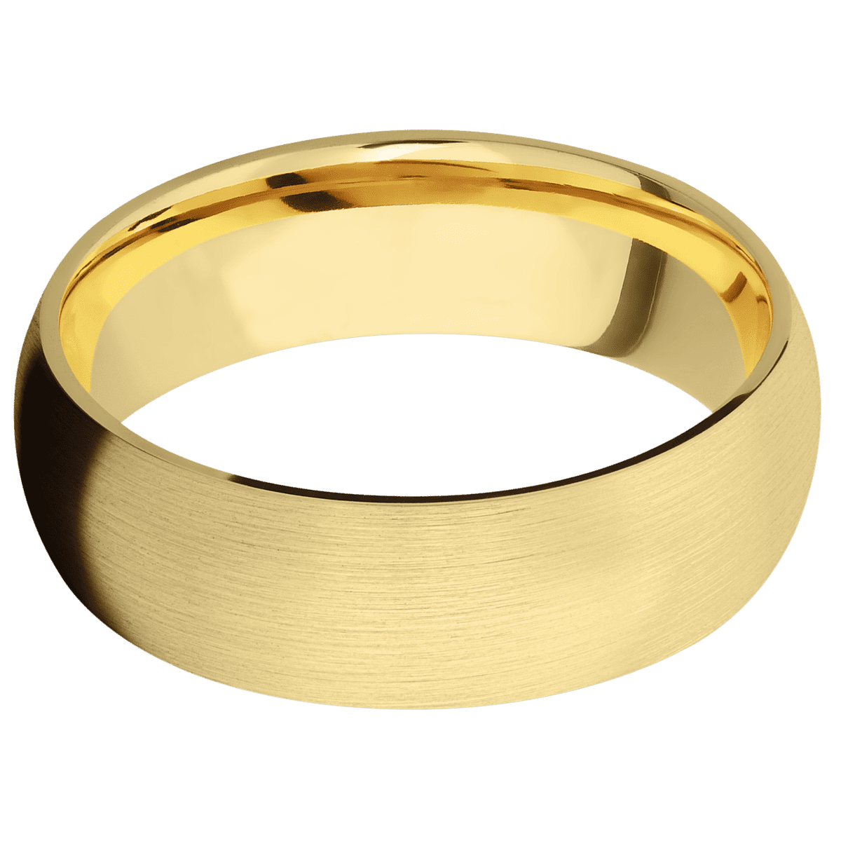 10K Yellow Gold + Satin Finish - Happy Jewelers Fine Jewelry Lifetime Warranty