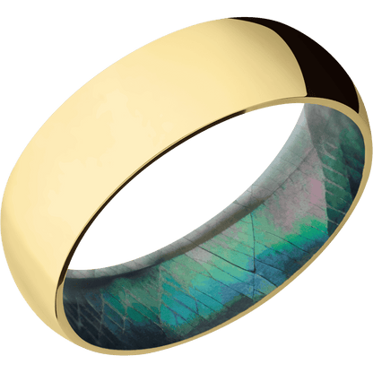 14K Yellow Gold + Polish Finish + Black Mother of Pearl - Happy Jewelers Fine Jewelry Lifetime Warranty