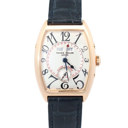 Franck Muller Geneve 34mm Silver Dial Watch Ref# 7501MC - Happy Jewelers Fine Jewelry Lifetime Warranty