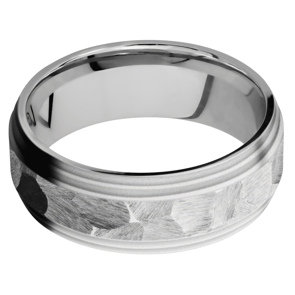 14K White Gold + Rock , Bead Finish - Happy Jewelers Fine Jewelry Lifetime Warranty