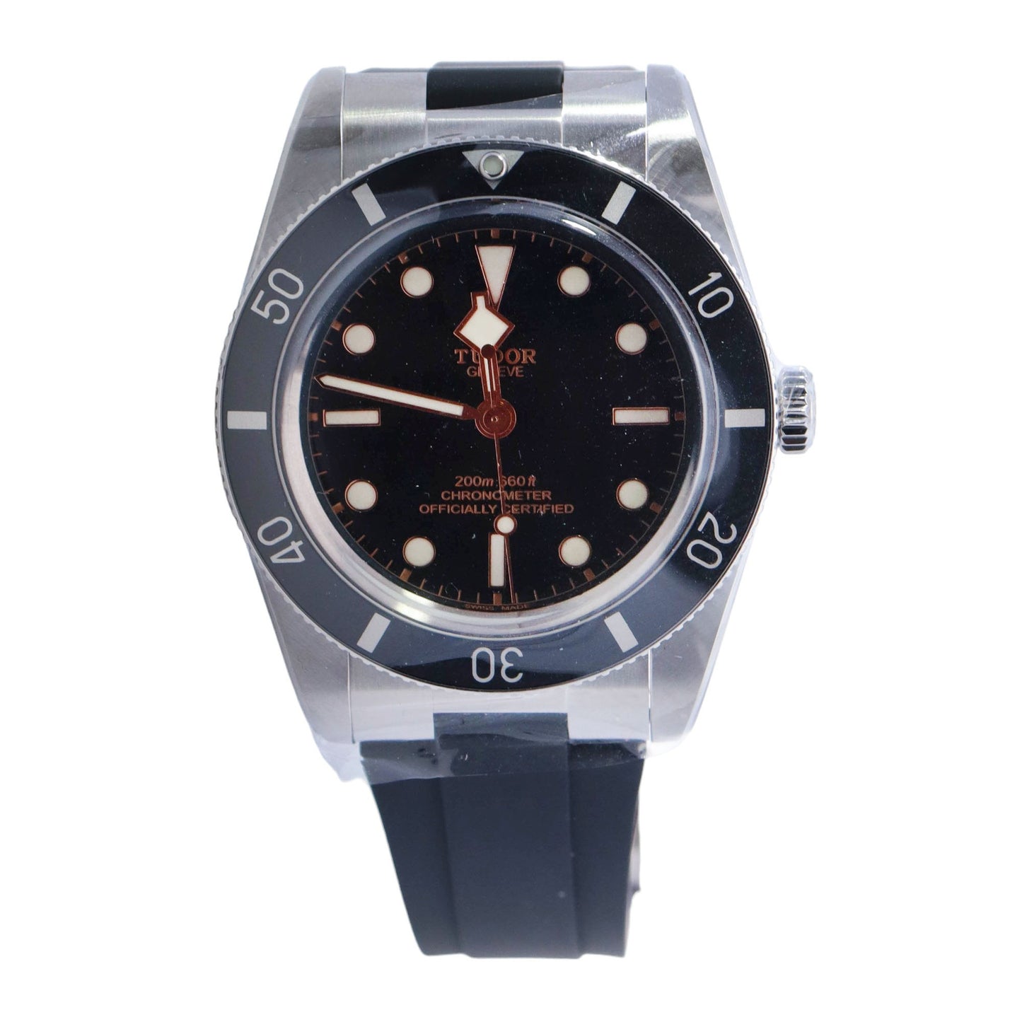 Tudor Black Bay 55 Stainless Steel 37mm Black Dot Dial Watch Reference# 79000N - Happy Jewelers Fine Jewelry Lifetime Warranty