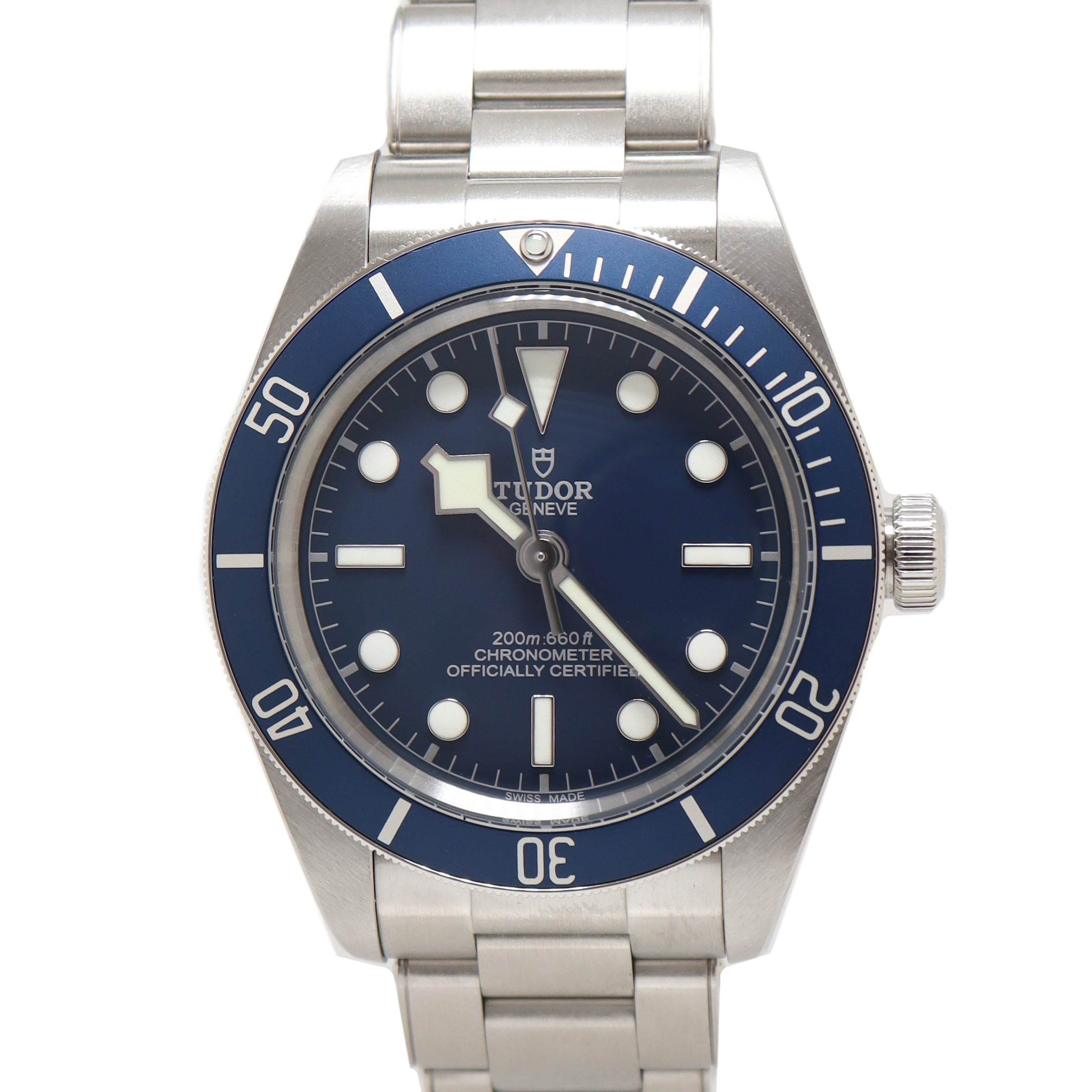 Tudor Black Bay 39mm Blue Dial Watch Ref# 79030B - Happy Jewelers Fine Jewelry Lifetime Warranty