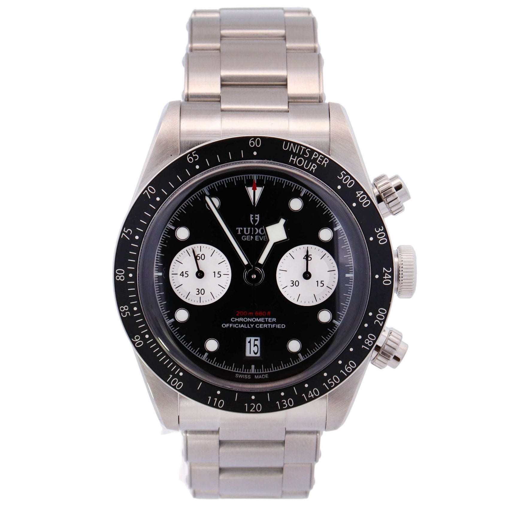 Tudor Black Bay 41mm Black Dial Watch Ref# 79360N - Happy Jewelers Fine Jewelry Lifetime Warranty