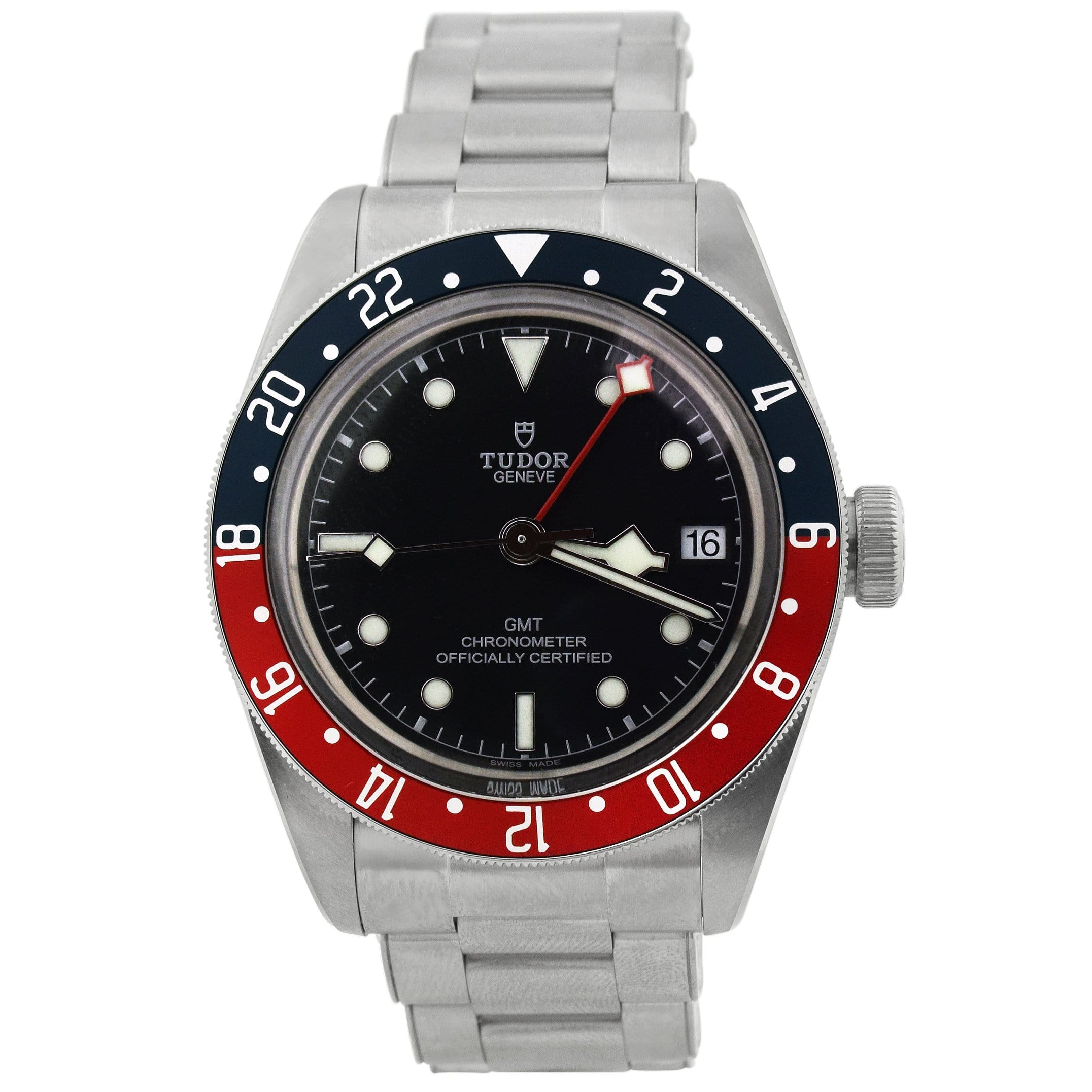 Tudor Black Bay GMT 41mm Black Dial Ref# 79830RB - Happy Jewelers Fine Jewelry Lifetime Warranty