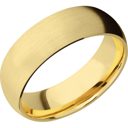 10K Yellow Gold + Satin Finish - Happy Jewelers Fine Jewelry Lifetime Warranty