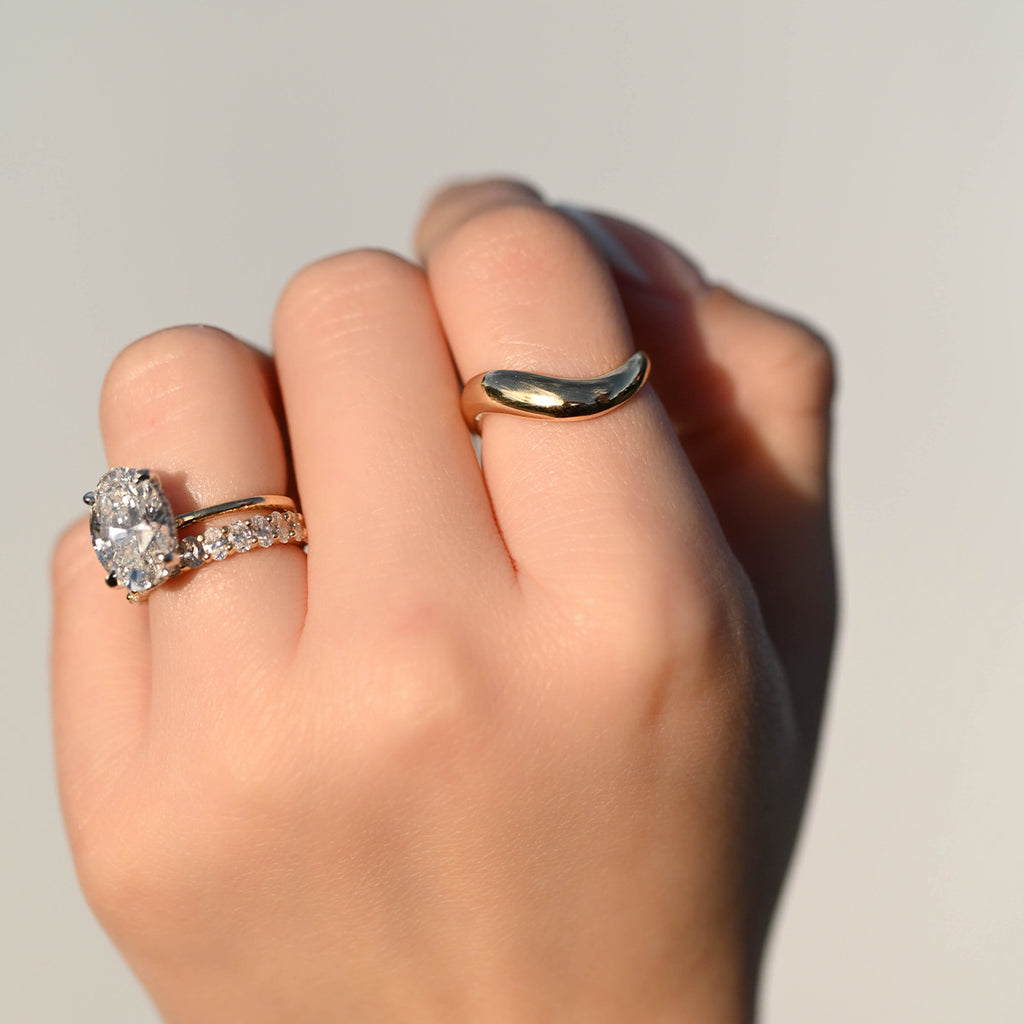 Solid Gold Motion Ring - Happy Jewelers Fine Jewelry Lifetime Warranty