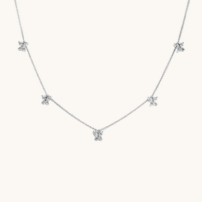 Petite Butterfly Diamond Necklace - Happy Jewelers Fine Jewelry Lifetime Warranty