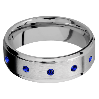 Titanium + Satin , Polish Finish - Happy Jewelers Fine Jewelry Lifetime Warranty