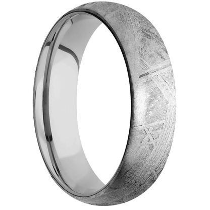 Meteorite + None Finish + Titanium - Happy Jewelers Fine Jewelry Lifetime Warranty