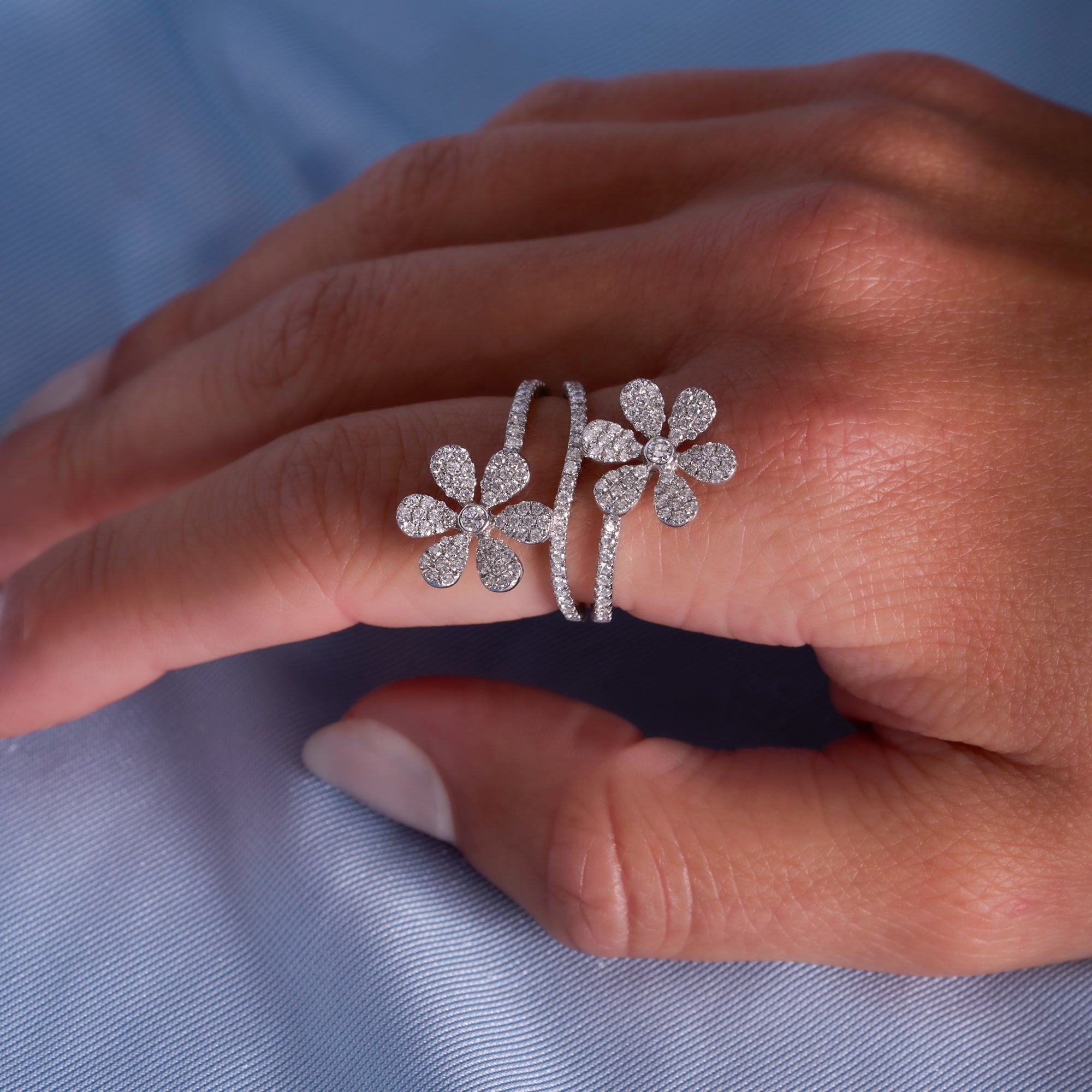 Flower Wrap Ring