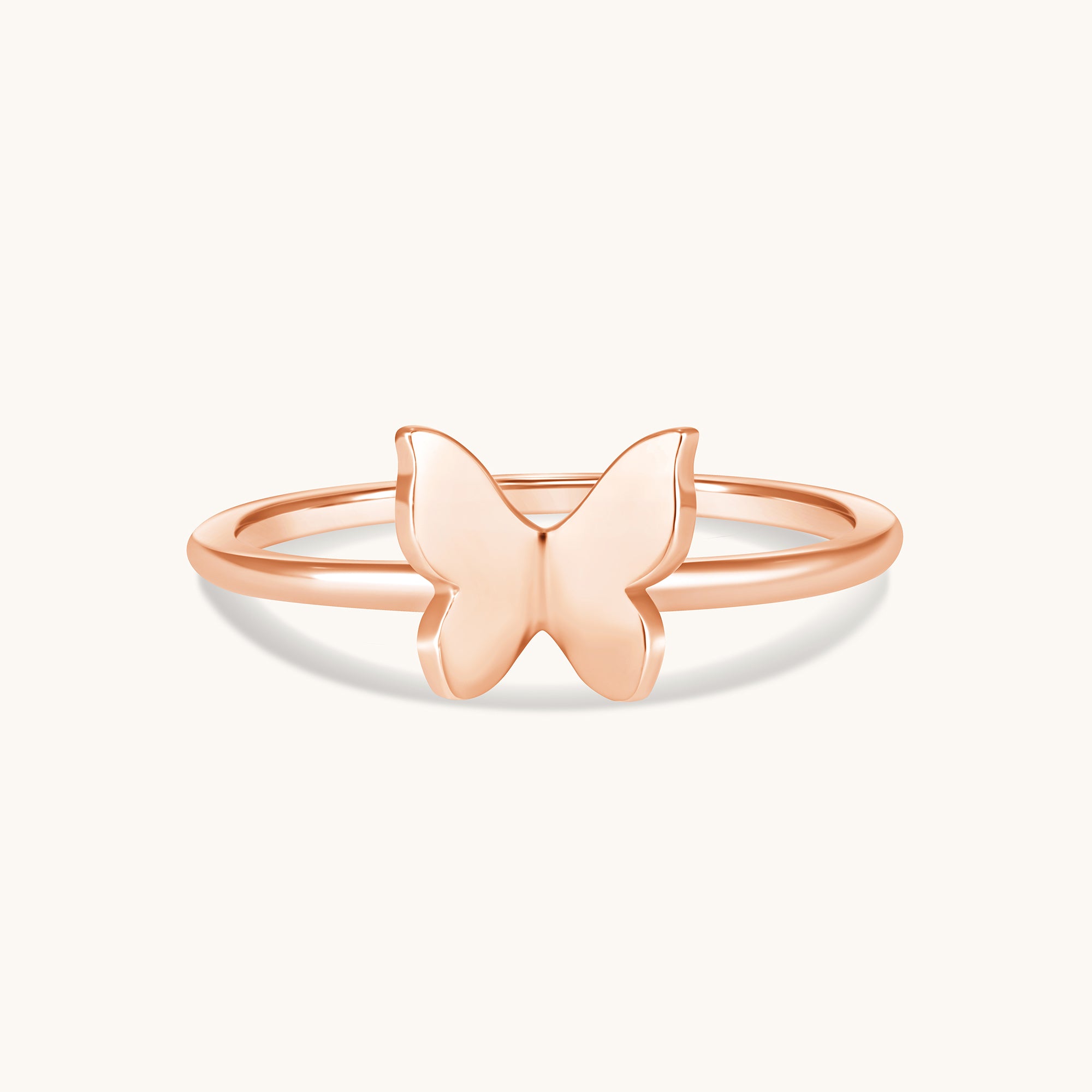 Simple Butterfly Ring – Happy Jewelers