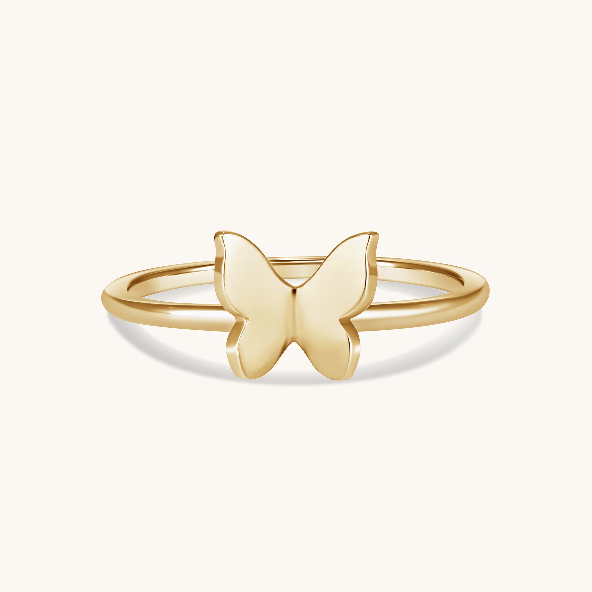 Simple Butterfly Ring – Happy Jewelers