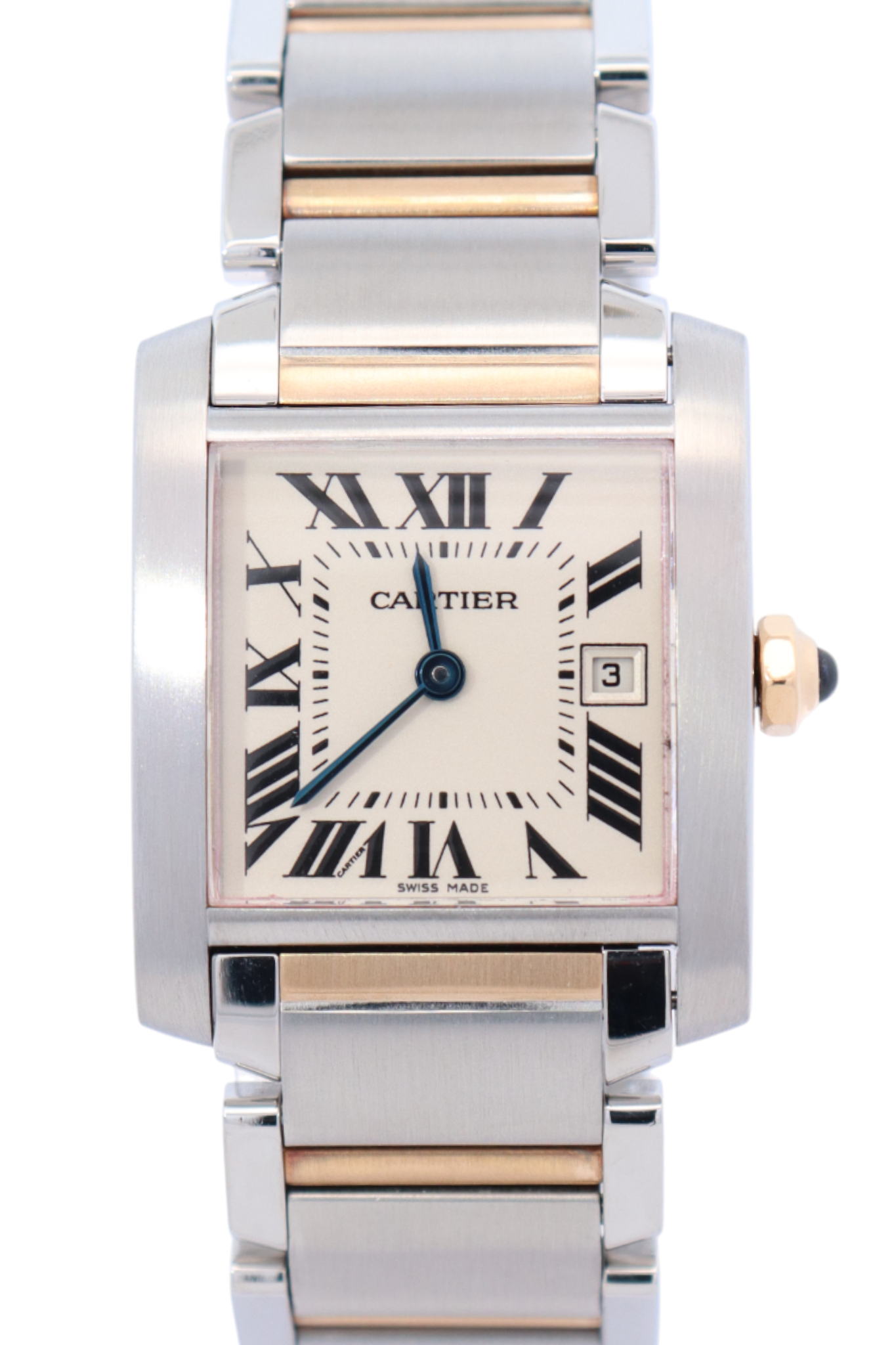 Cartier Tank 25mm White Dial Watch Ref# W51012Q4