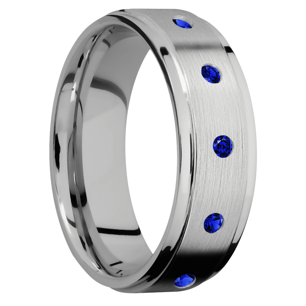 Titanium + Satin , Polish Finish - Happy Jewelers Fine Jewelry Lifetime Warranty