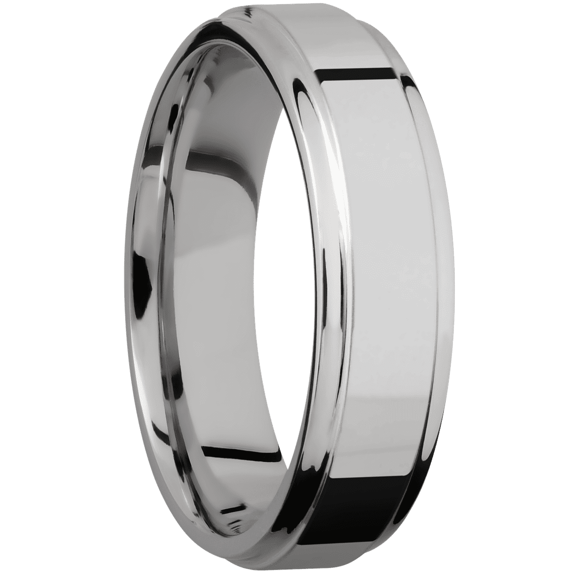 Titanium + Polish , Polish Finish - Happy Jewelers Fine Jewelry Lifetime Warranty