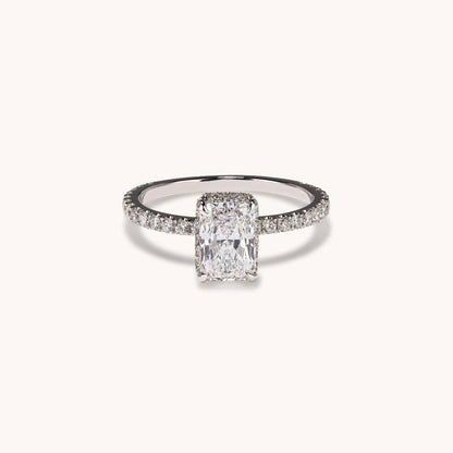 1.20 Radiant Natural Diamond Engagement Ring - Happy Jewelers Fine Jewelry Lifetime Warranty