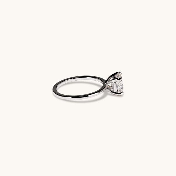 1.58 Cushion Lab Diamond Engagement Ring