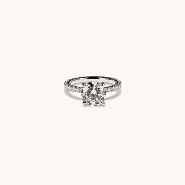2.03 Round Natural Diamond Engagement Ring - Happy Jewelers Fine Jewelry Lifetime Warranty