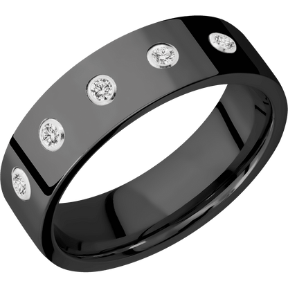 Zirconium + Polish Finish - Happy Jewelers Fine Jewelry Lifetime Warranty