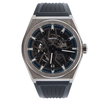 Zenith Defy 41mm Openwork Dial Watch Ref# 95.9000.670/78.R782 - Happy Jewelers Fine Jewelry Lifetime Warranty